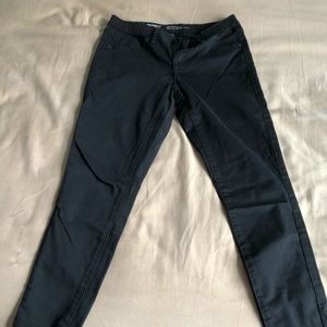 Black denim jeans